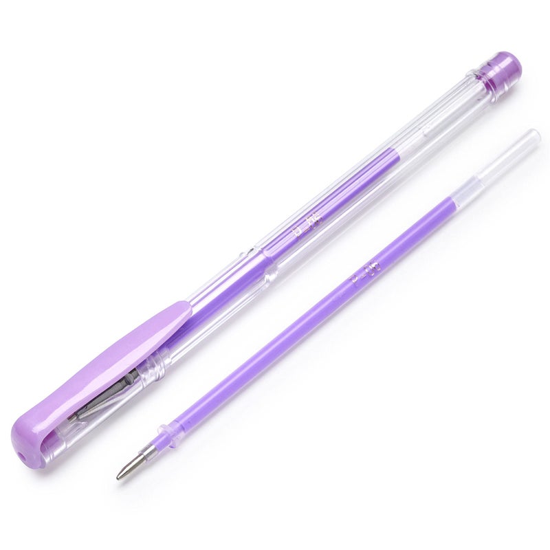 OfficeGoods Gel Pen Refills - 24 Individual Colors - Fast Drying Ink - Perfect for Artists, Adult and Kids Coloring Books, Mandalas, Nature - 2 Pack - Pinks and Purples - Image 5